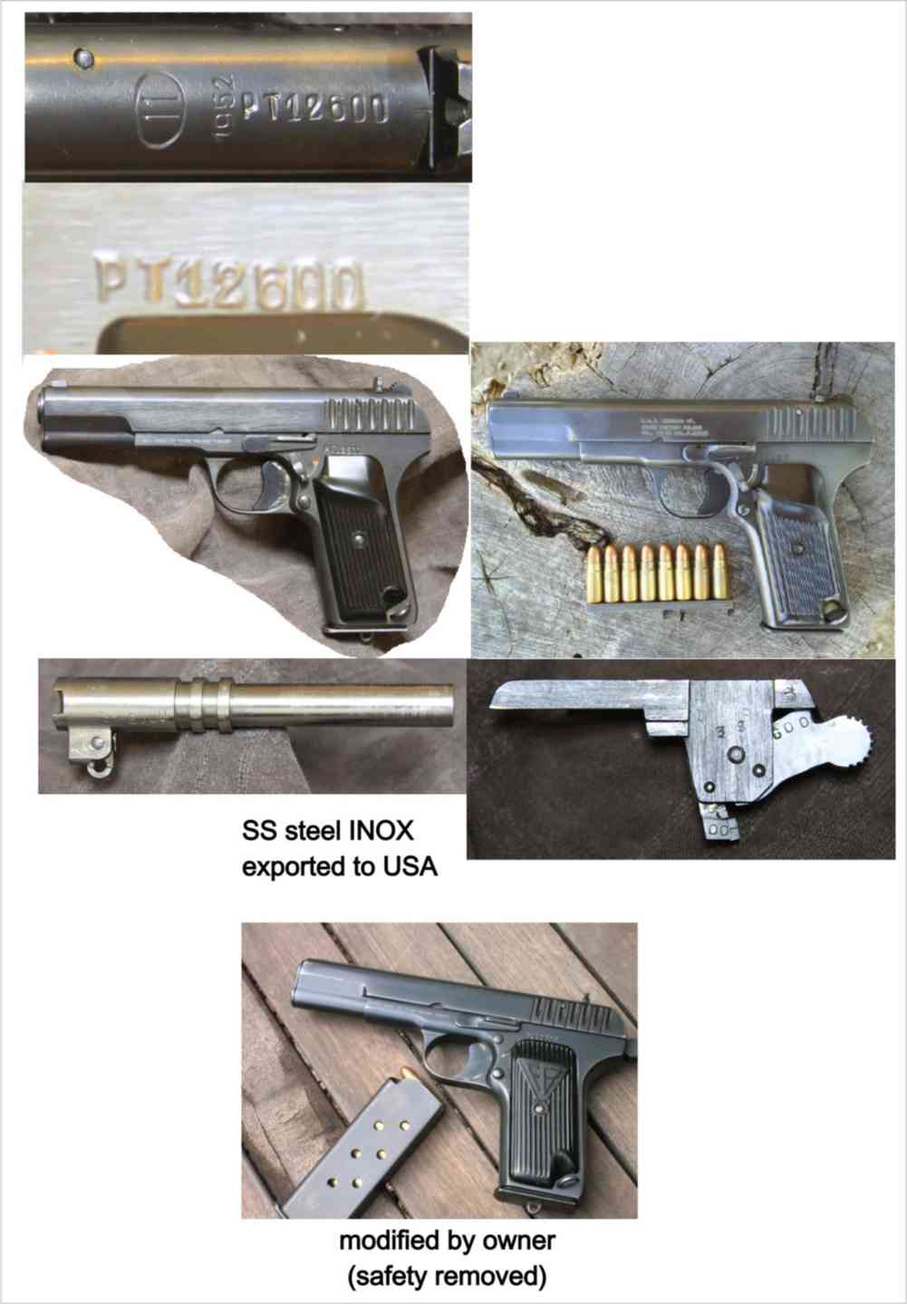 Tt stories. Польские клейма на пистолете ТТ. ТТ И его модификации.