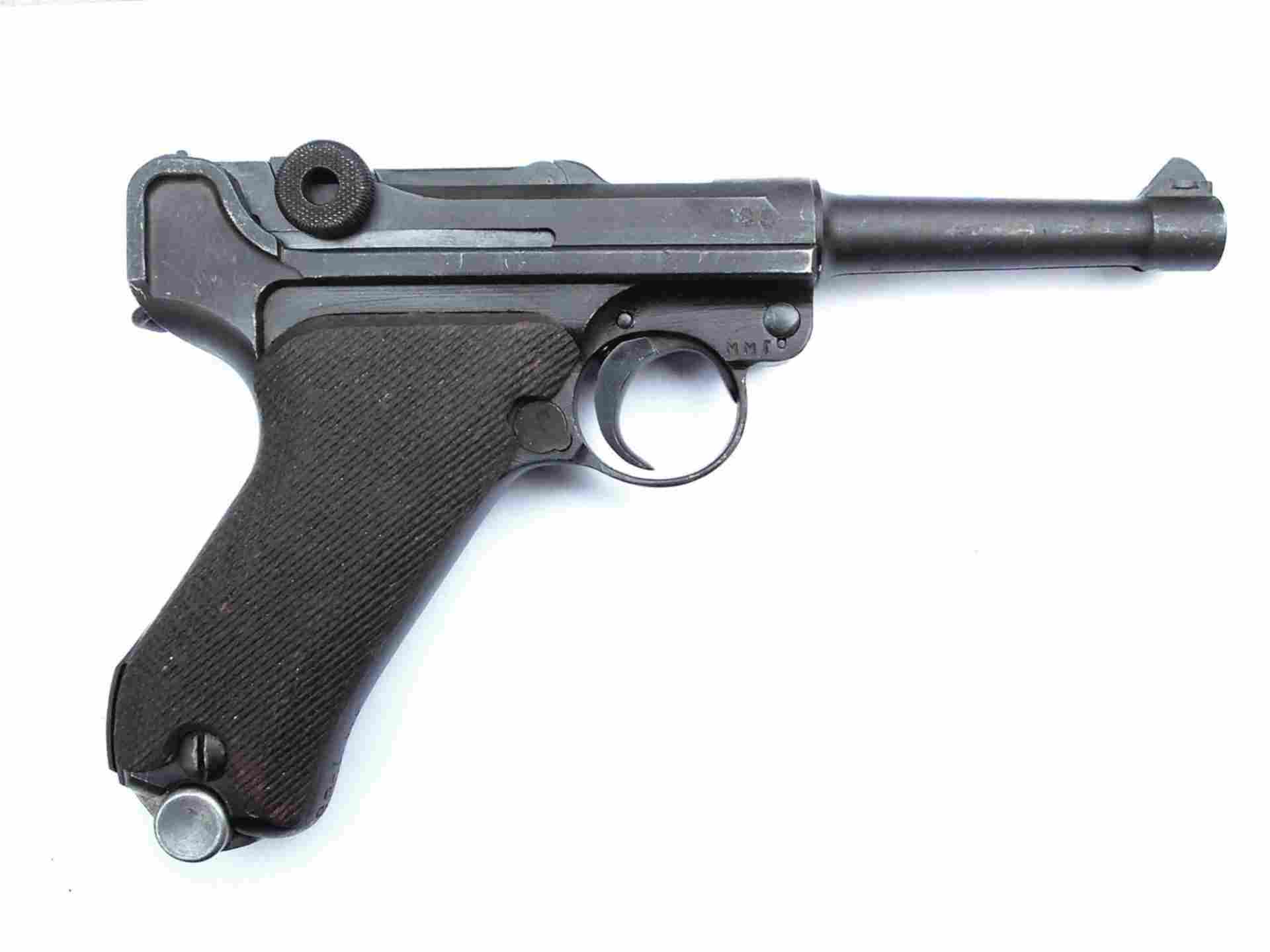 Люгер р. Как разобрать Gletcher p08.