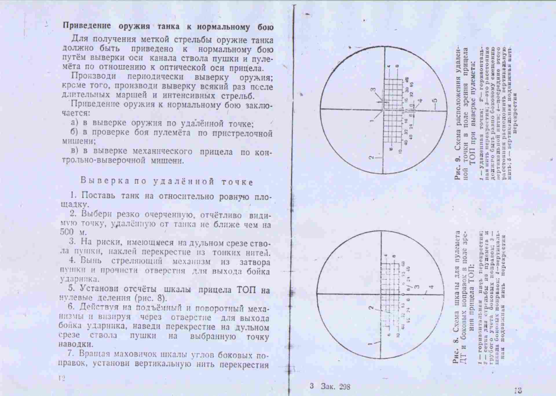 Приведение оружия к нормальному бою