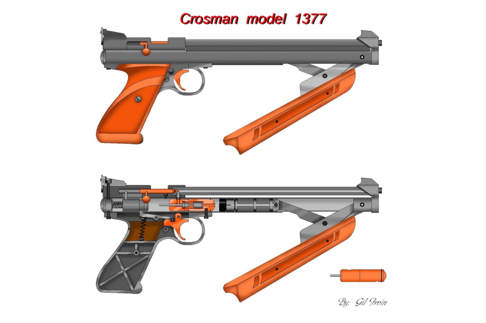 Crosman 1377 схема