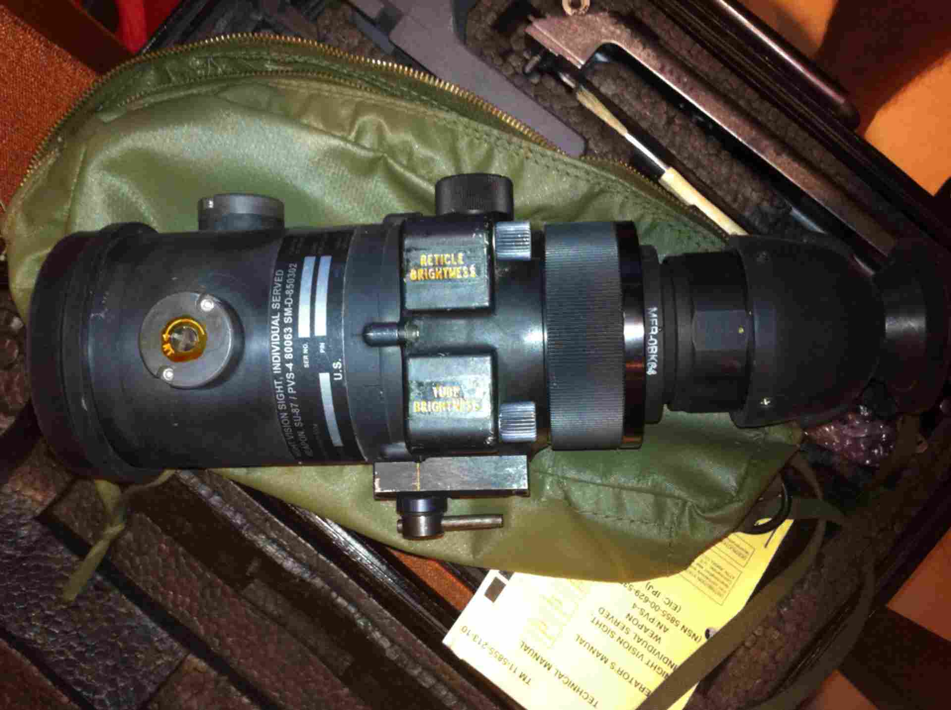 Pvs416g320c6k. M16a1 с an/PVS-4. An/PVS-5. Прицел PVS 5,PVS 4. An/PVS-4 Thermal прицел.