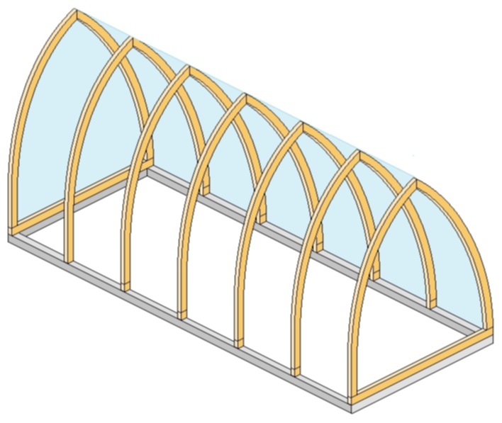 Проект арочной теплицы