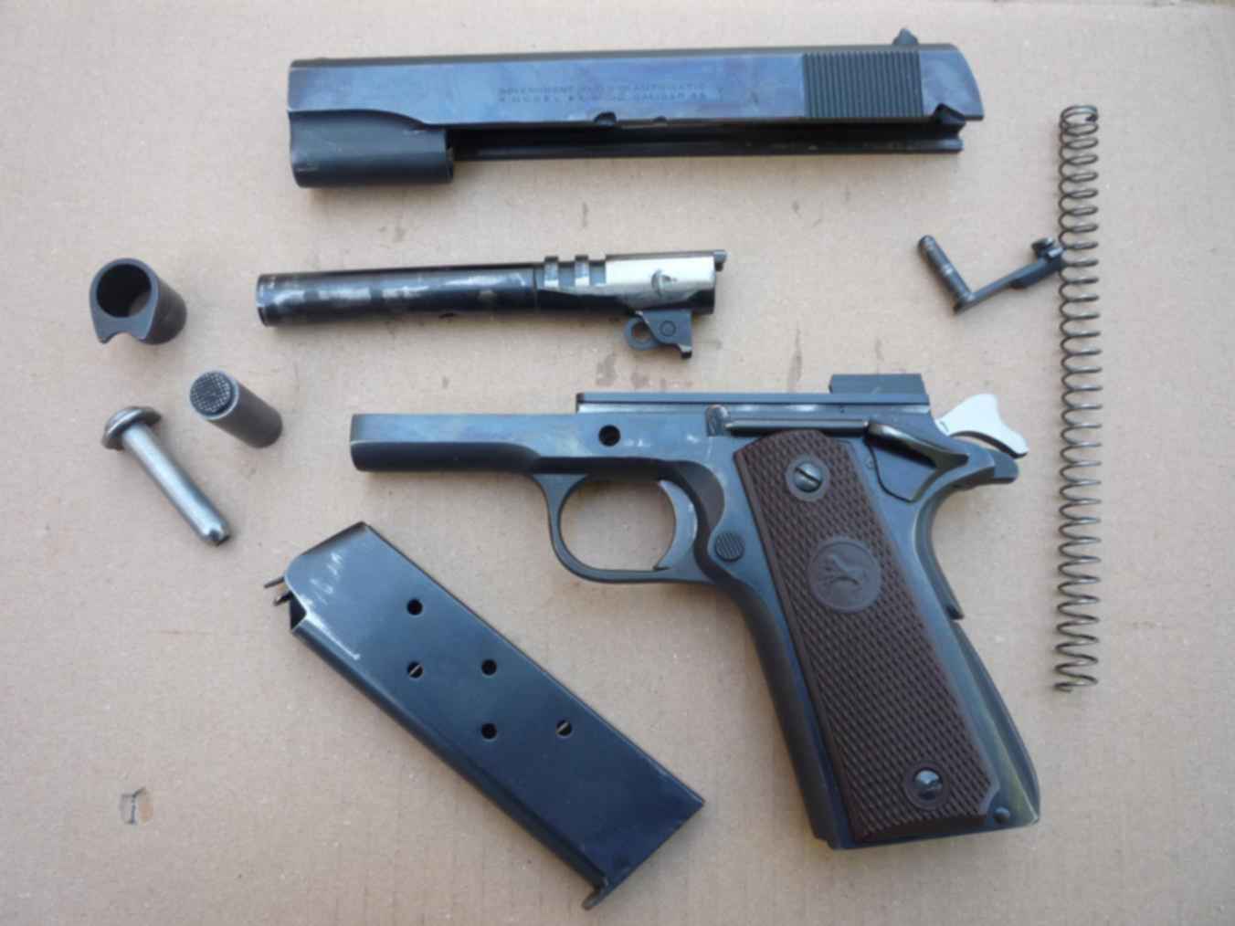Как разобрать кольт 1911 брелок