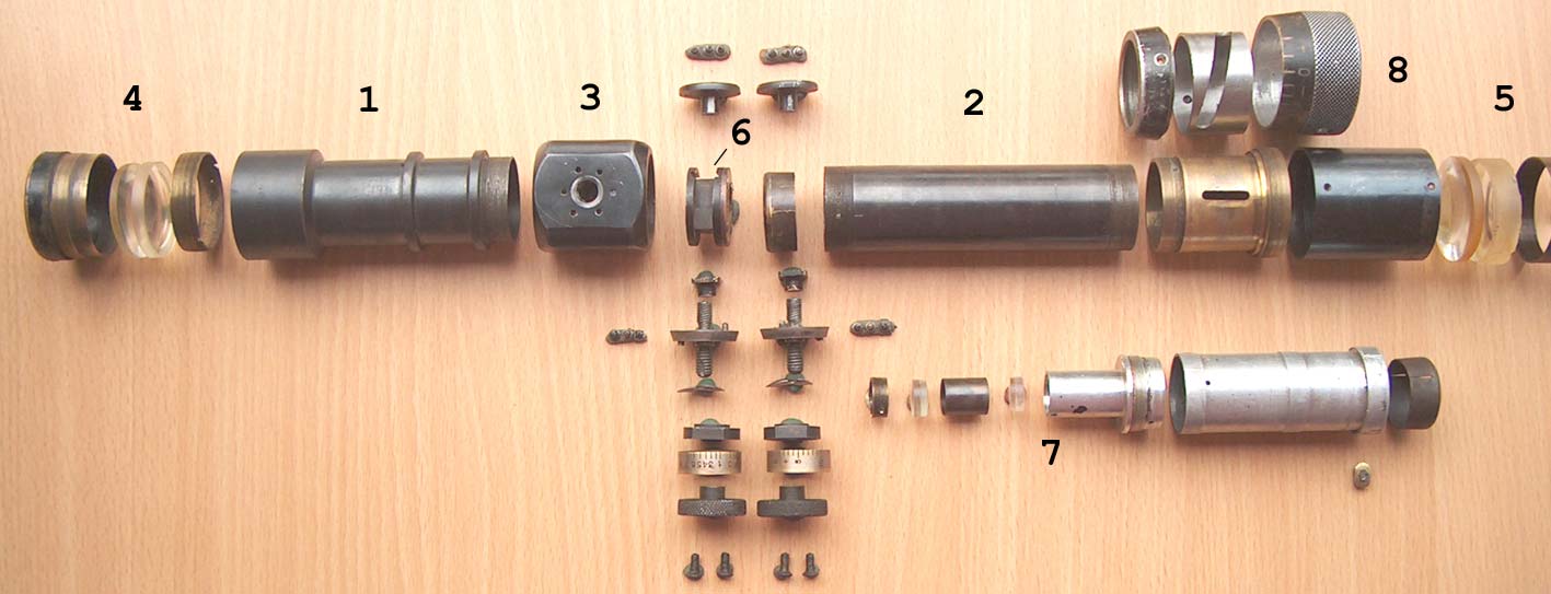 Как устроен оптический прицел схема
