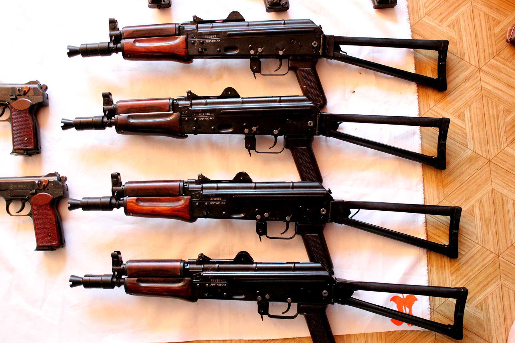 Gun66 оружейный. гладкоствольный ак вепрь 209. аксу-74. красивое оружие. бир оружие.