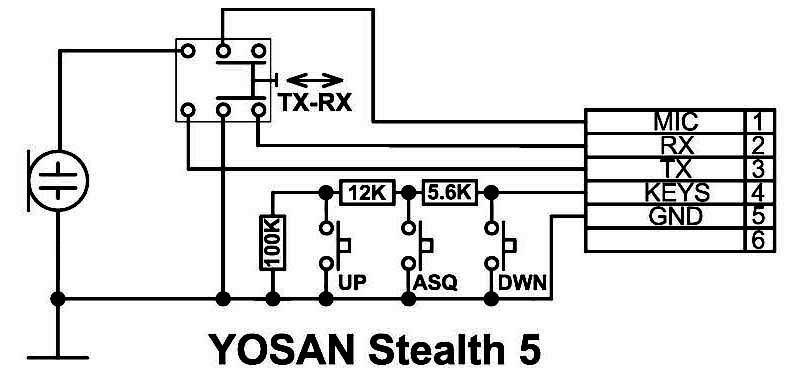 Yosan stealth 5 схема