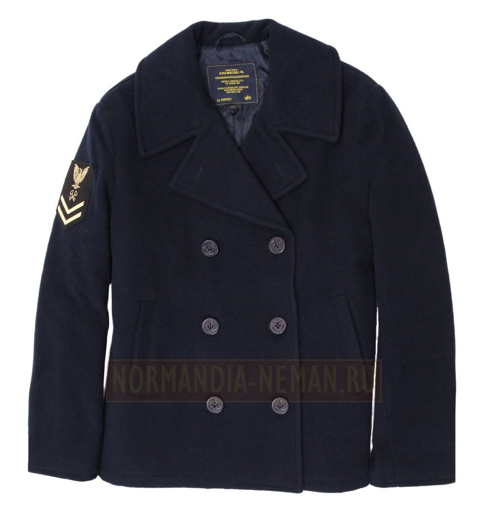 Куртка Captain Pea Coat Alpha industries Navy