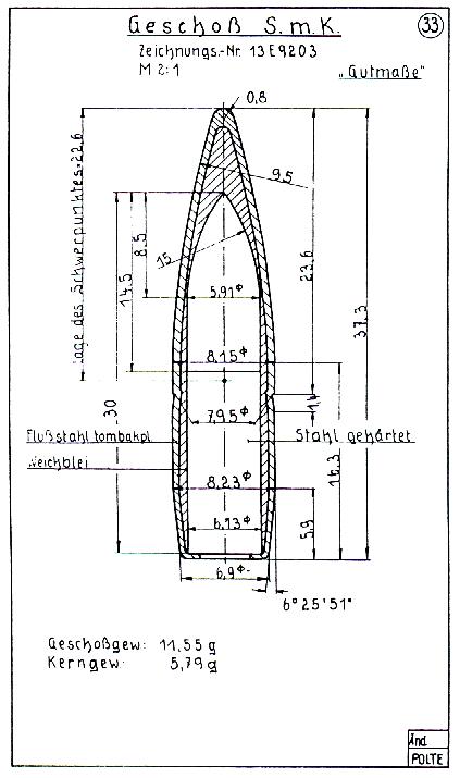 338 lapua magnum чертеж