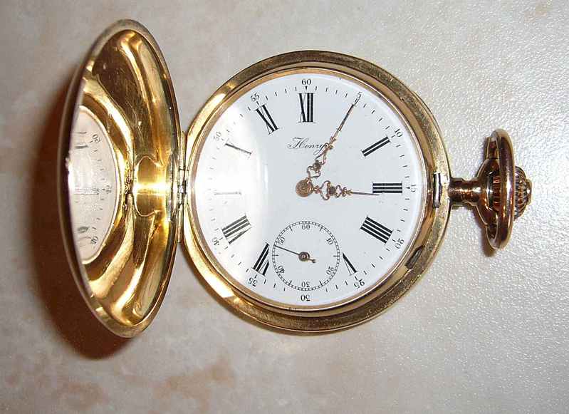Золотые часы старинные