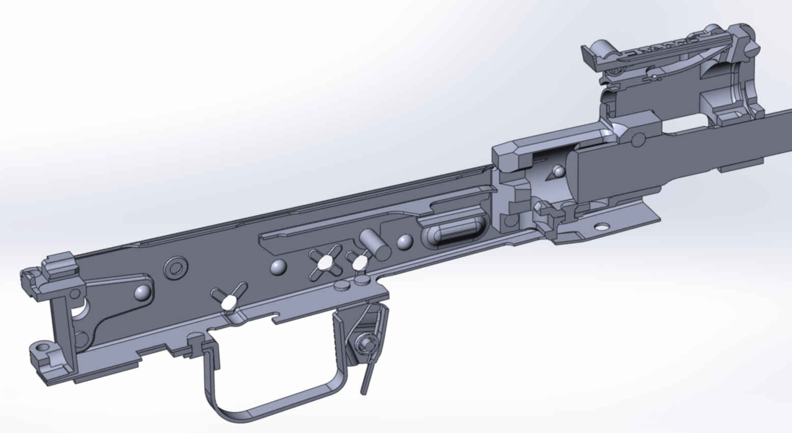 Ствольная коробка ак 74