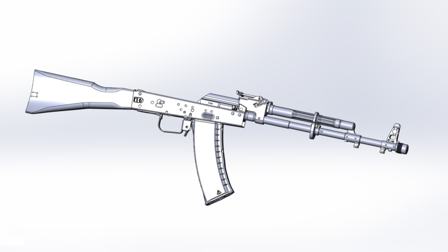AK 74m Blueprint