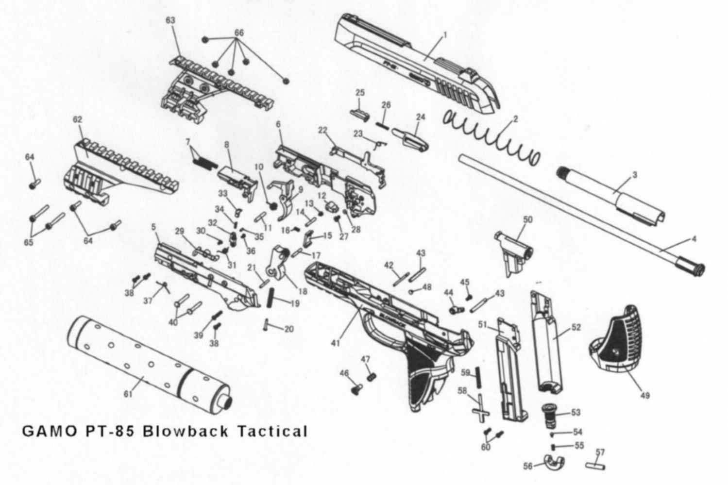 Gamo P 25 Blowback Купить