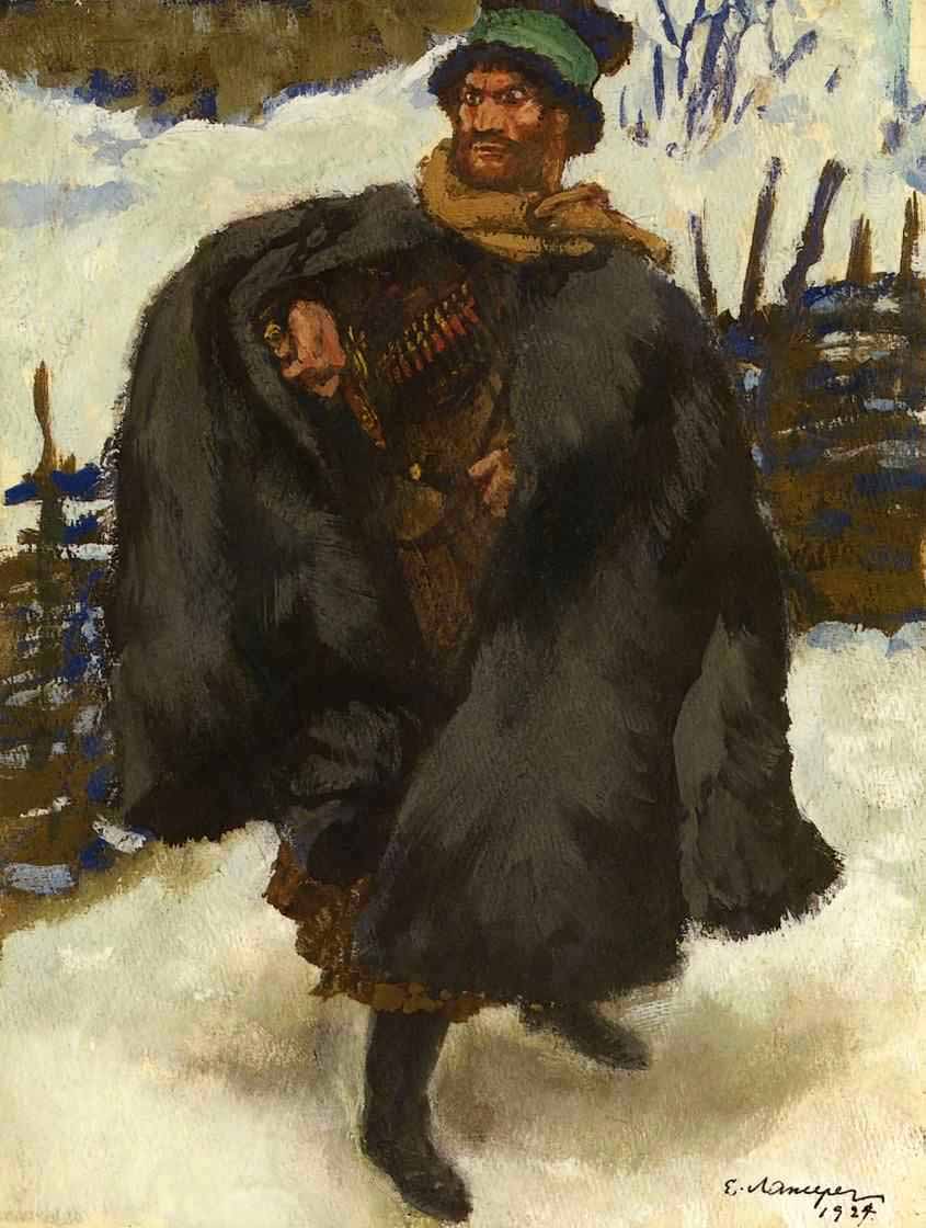 Лансере художник картины