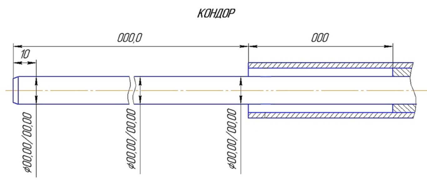 Поршень хатсан 125 чертеж