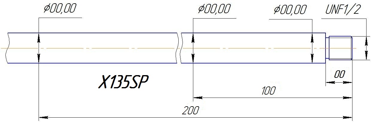 Поршень хатсан 125 чертеж