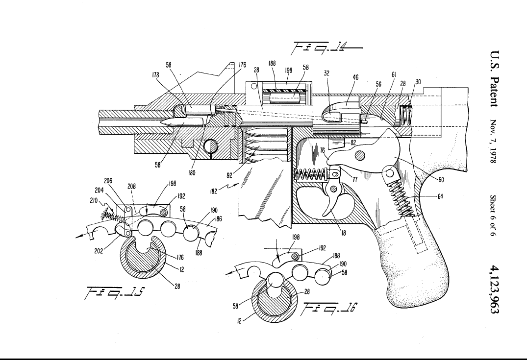 Gb 22 пистолет чертежи