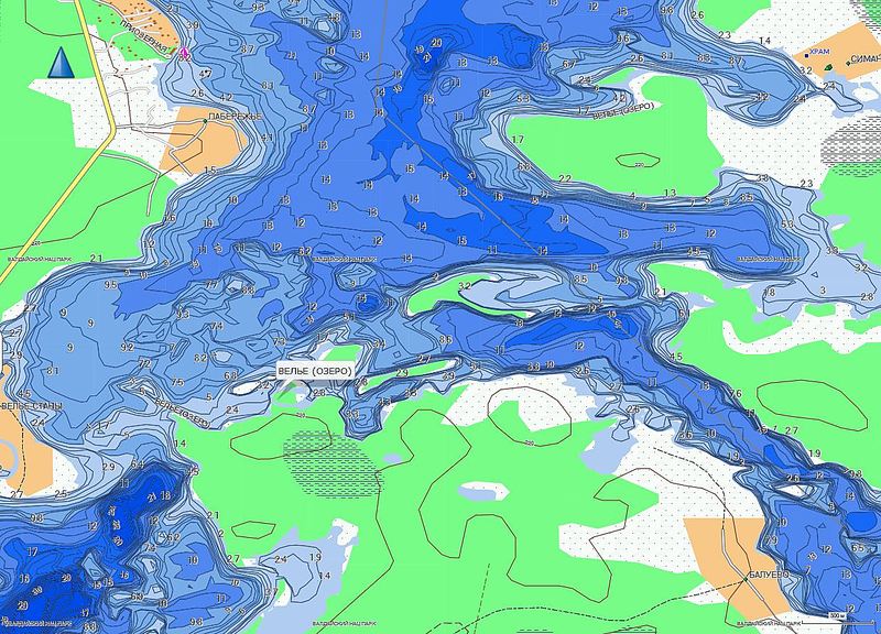 Карта Башкирии Garmin