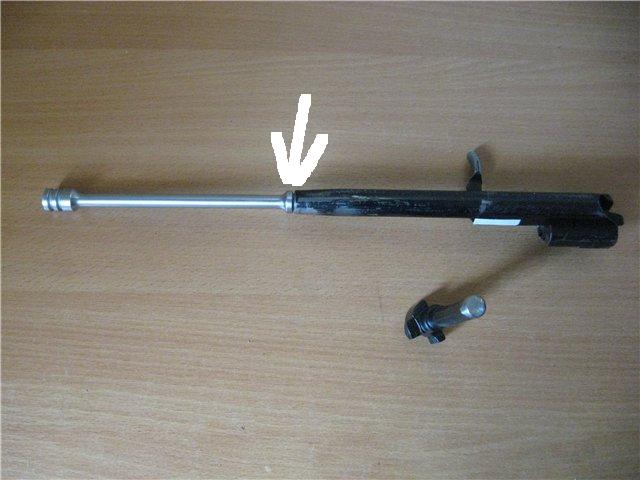 Как снять газовый поршень