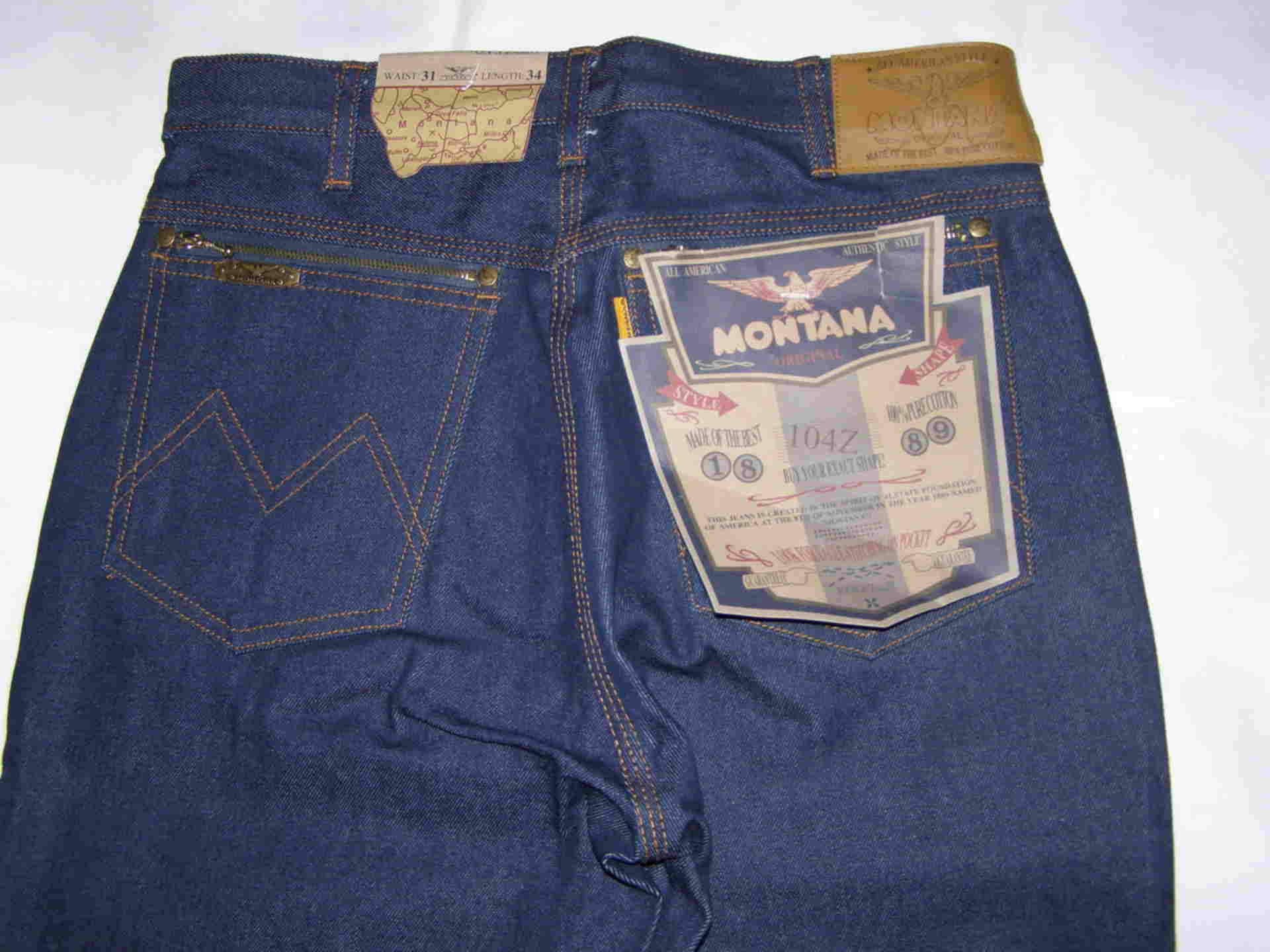Штаны джинсовые Монтана 90-х