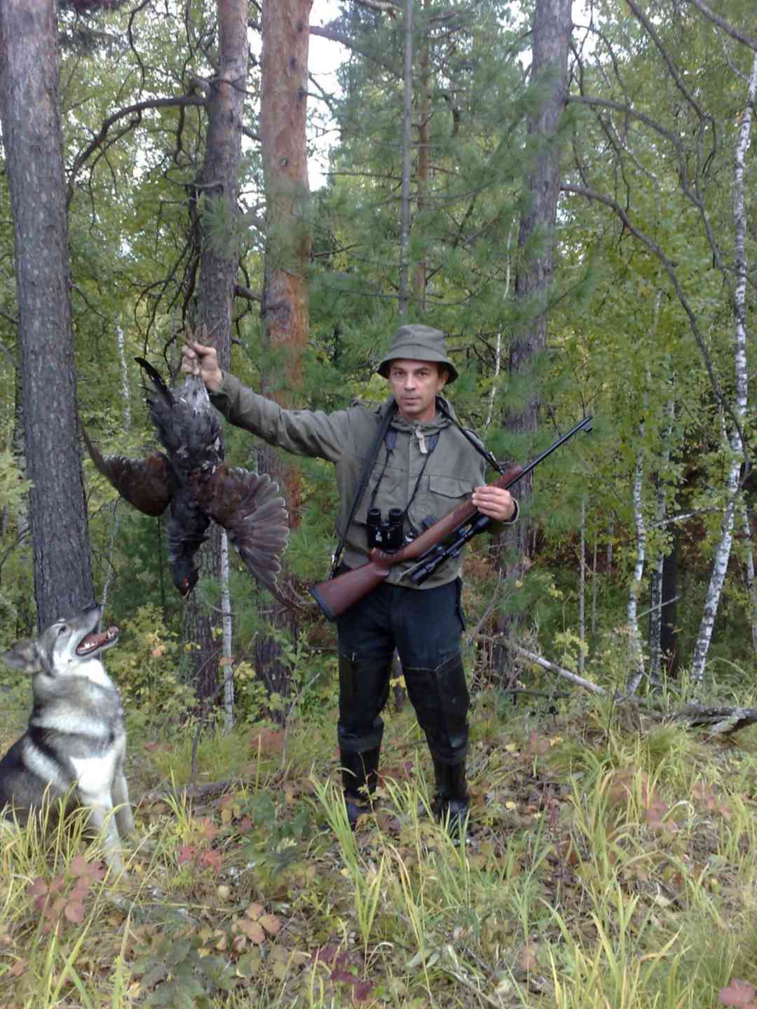 На кого можно охотиться. Охота с мелкашкой на глухаря.