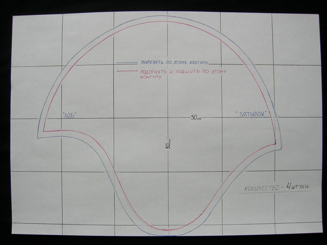 Как сшить шлем летчика своими руками выкройки купля-продажа - экипировка, амуниция
