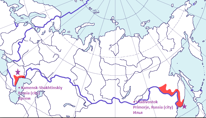 Корюшка ареал обитания карта