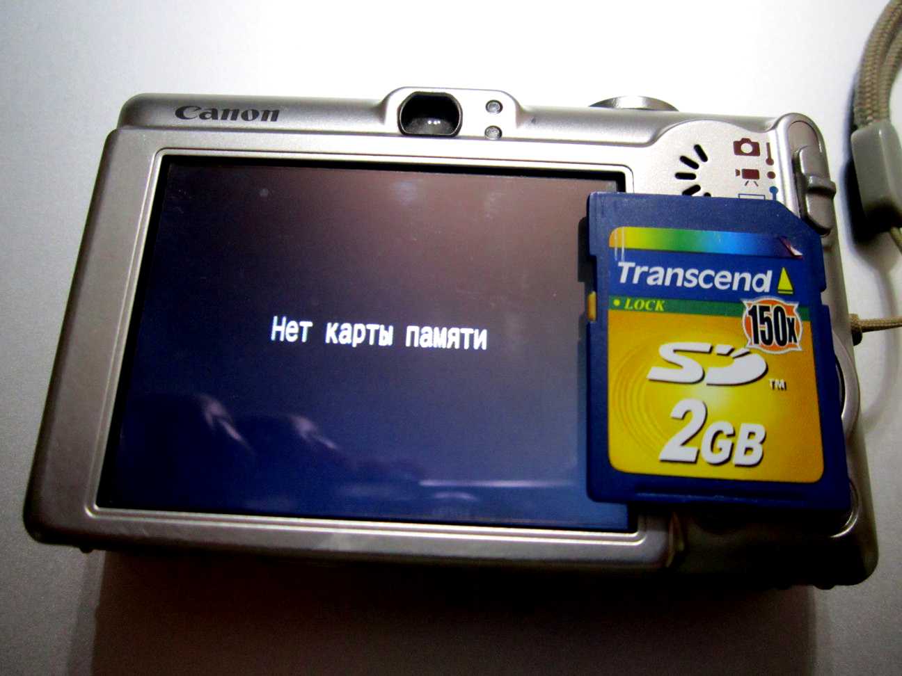 Карта памяти для canon ixus 60