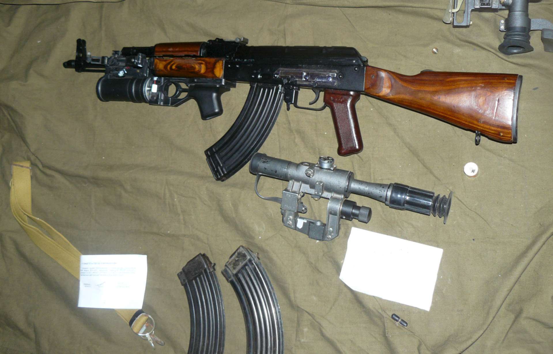 Акми. АКМ С ПБС-1. АКМС 7.62 С подствольным гранатометом. АКМ С ГП 25. АКМ С подствольником и прицелом.
