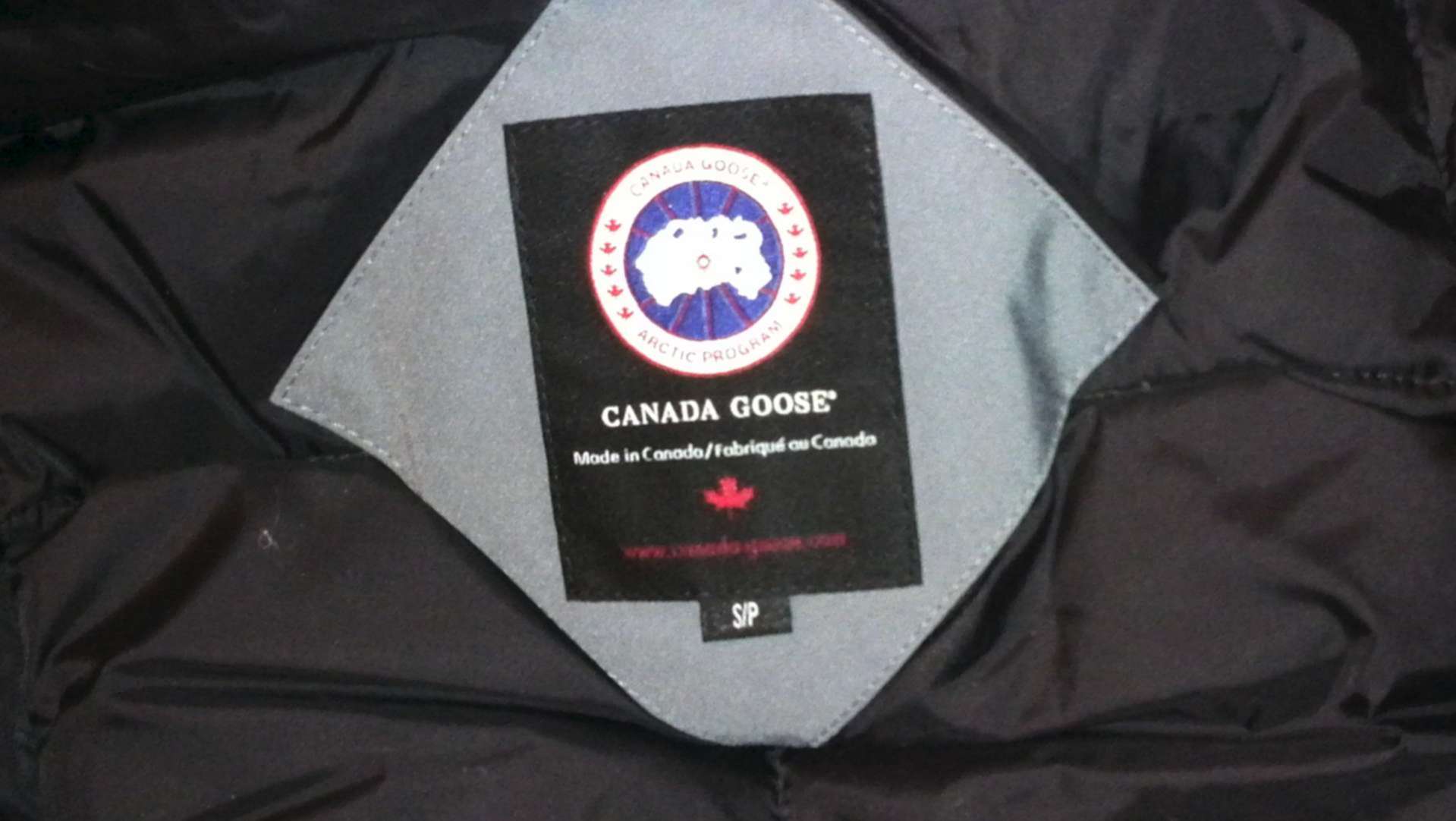 Canada Goose Размерная сетка детская одежда