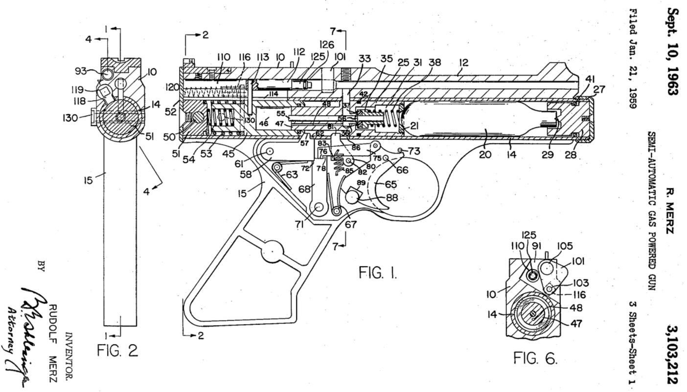 Crosman 1377 схема