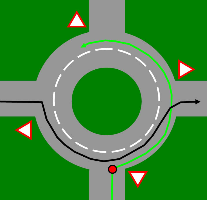 Кольцо с круговым движением