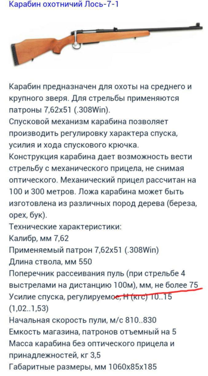 Характеристика охотничьих карабинов. Карабин Лось 7 ТТХ. Характеристики охотничьего карабина Лось 4.