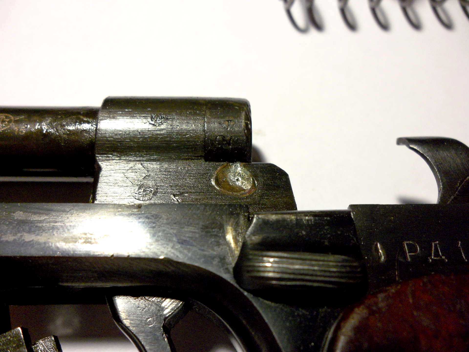 Деактив пм р 411. Гроза 041 evo ствол отличия. 411 штифт крепления ствола. Зид пм. Штифт пм.