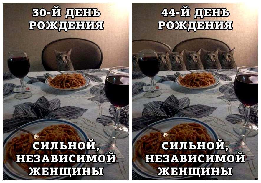 Мемы 40 лет женщине
