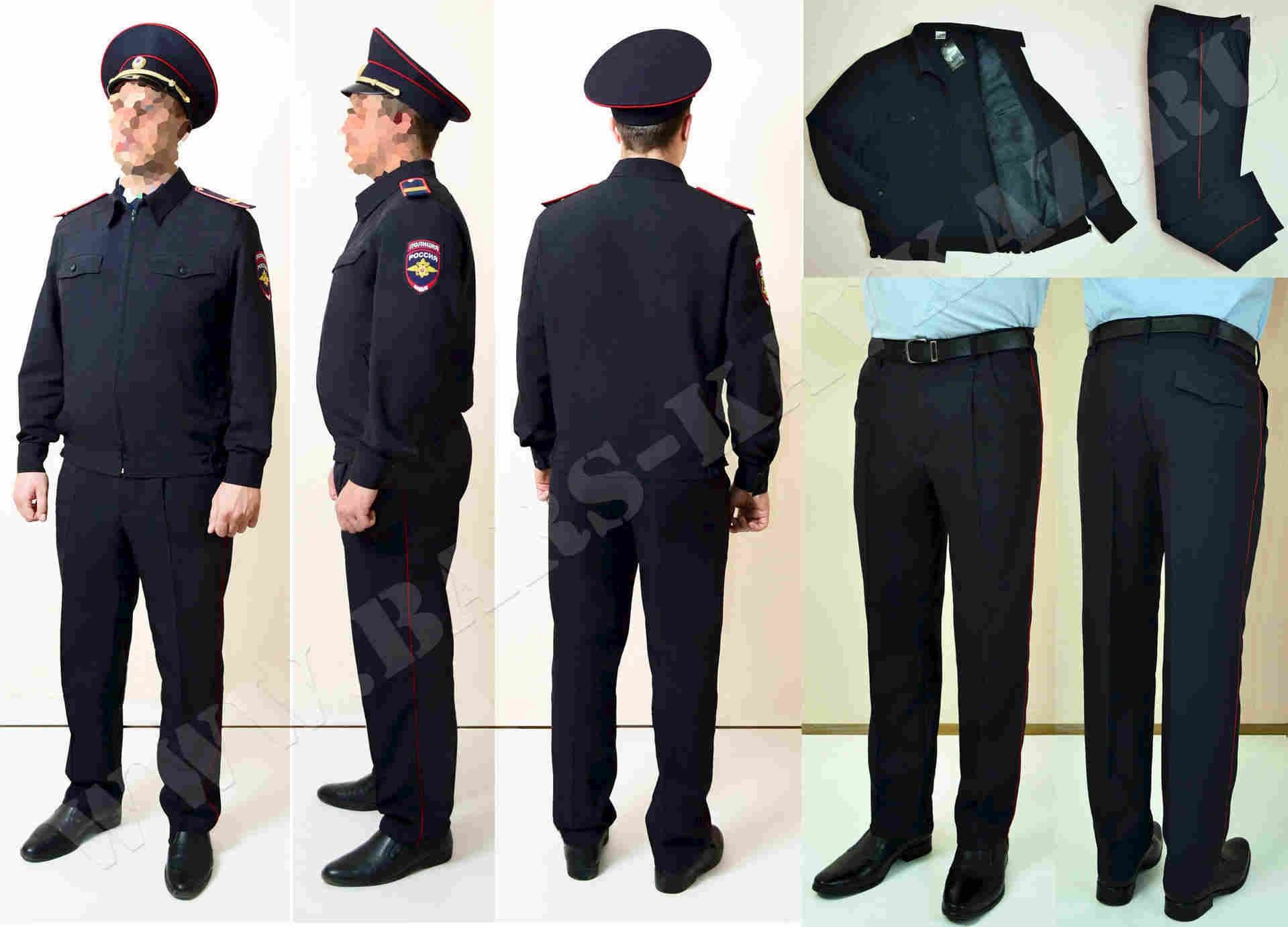 Форменные брюки полиции