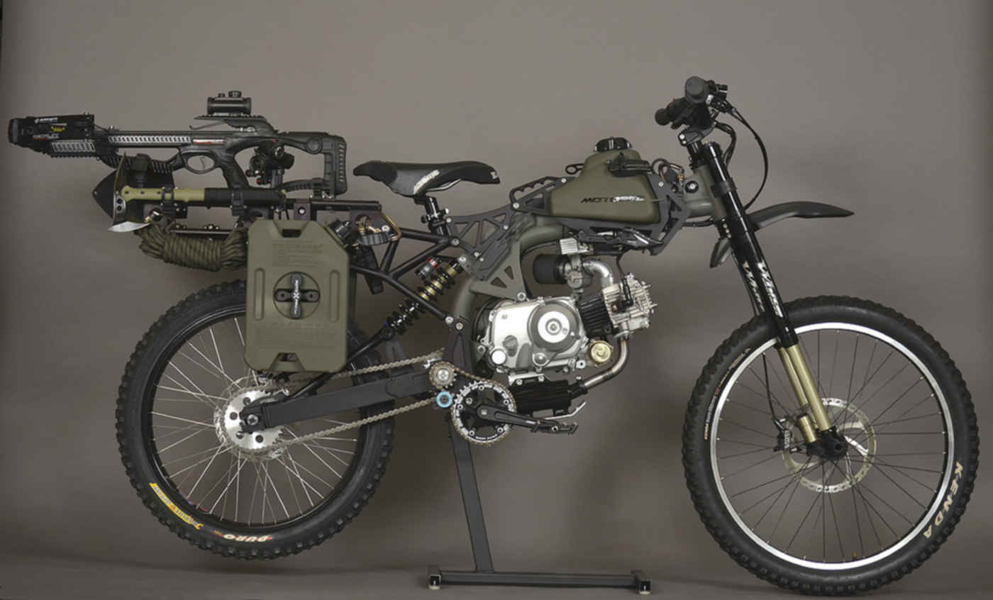 Велик с мотором. Мотопед сурвивал. Мотопед Survival Bike. Рама Motoped Survival Bike. Мотовелосипед гибрид.