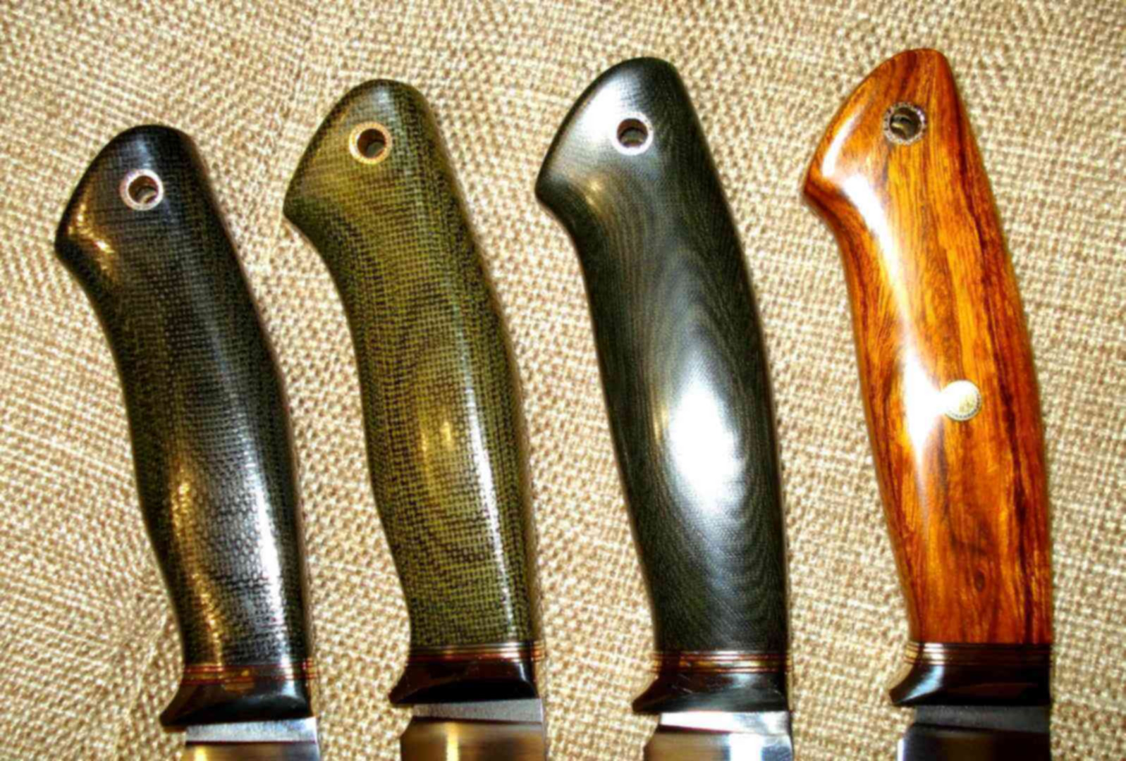 деревянные ручки ножей фото