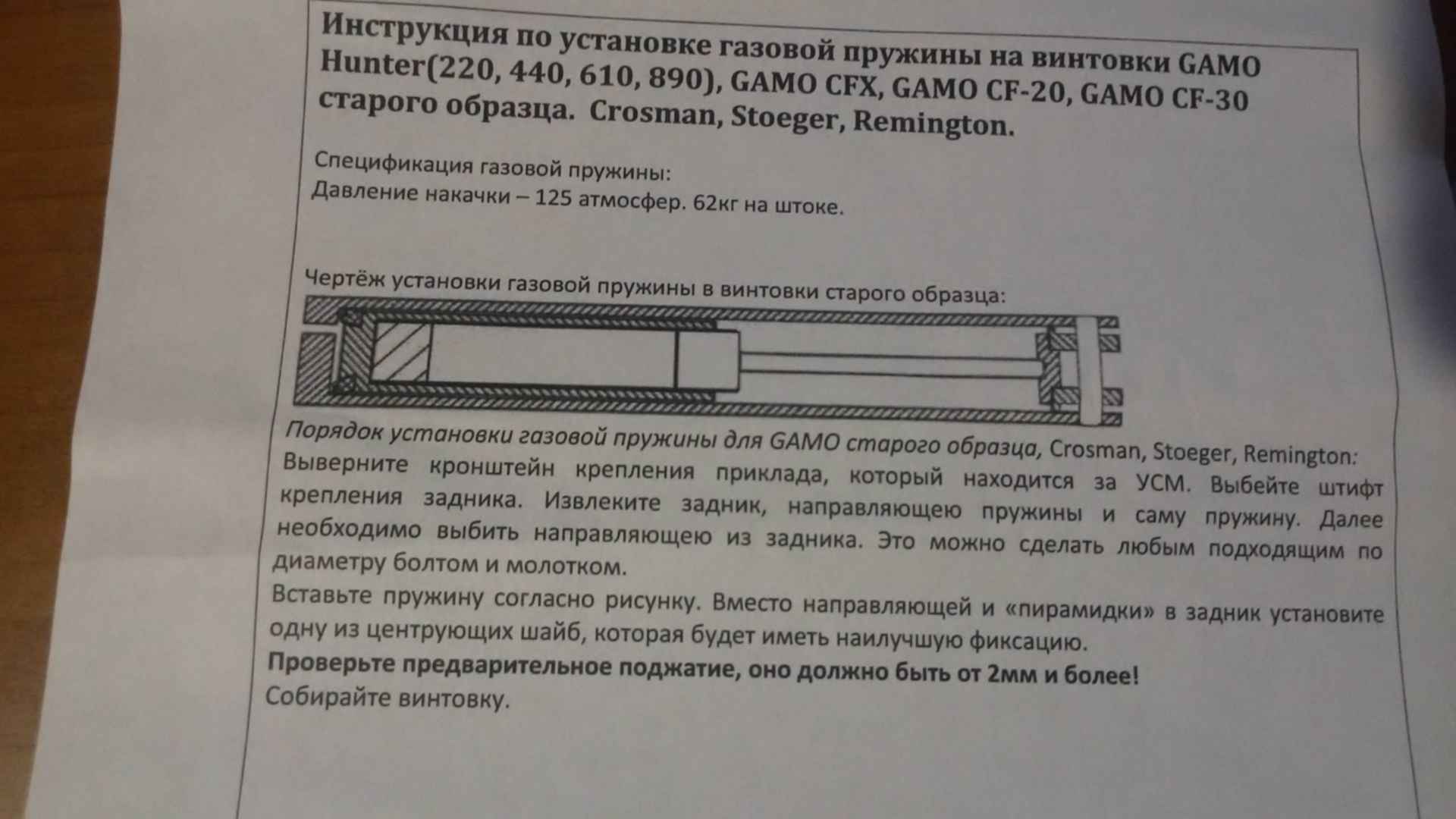 Купить Газовую Пружину Для Пневматики Иж