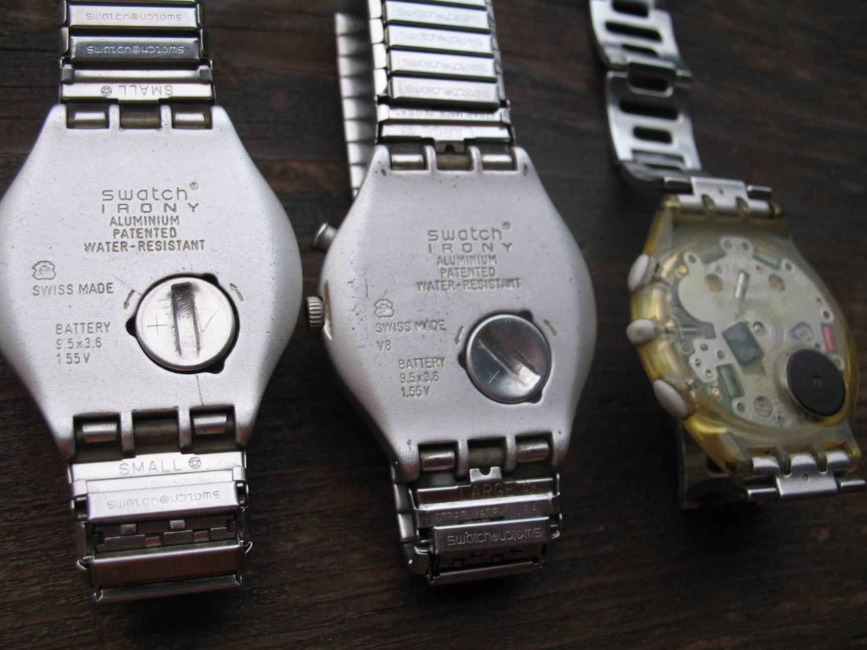 Как поменять батарейку swatch
