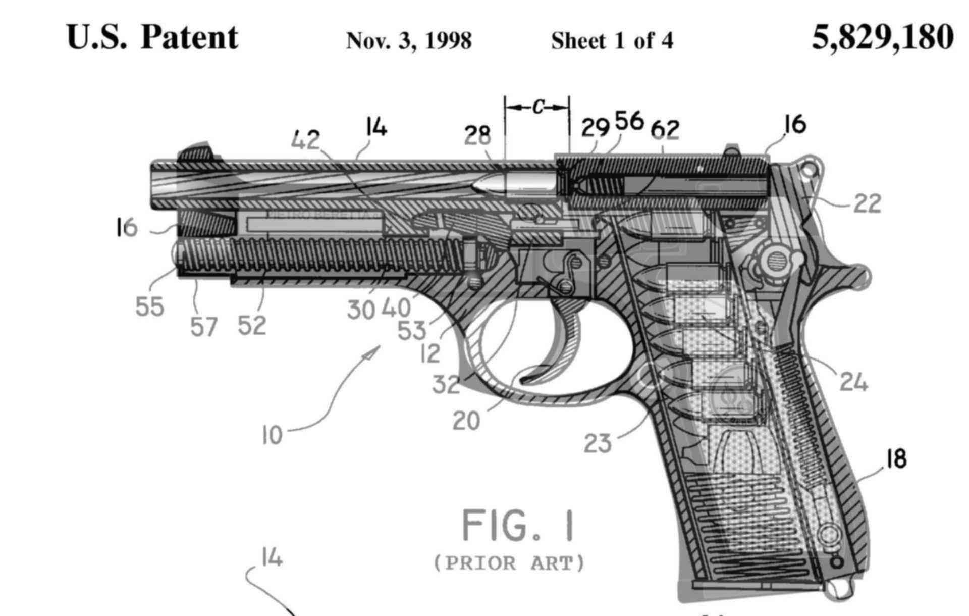 Beretta m9 схема