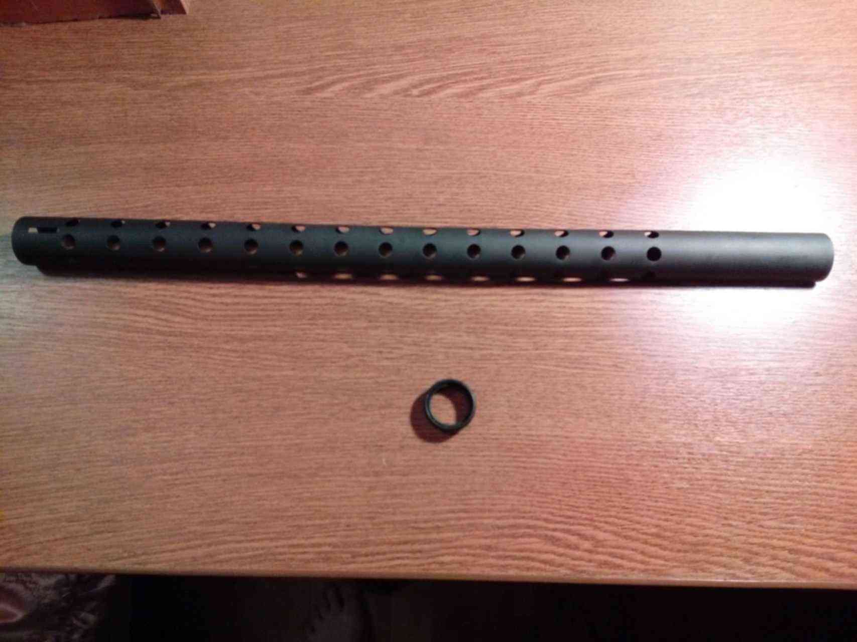 мр 135 с кожухом ствола. кожух ствола оцинкованный crosman 2100. кожух ствола. кожух стволов перфорированный. 001.