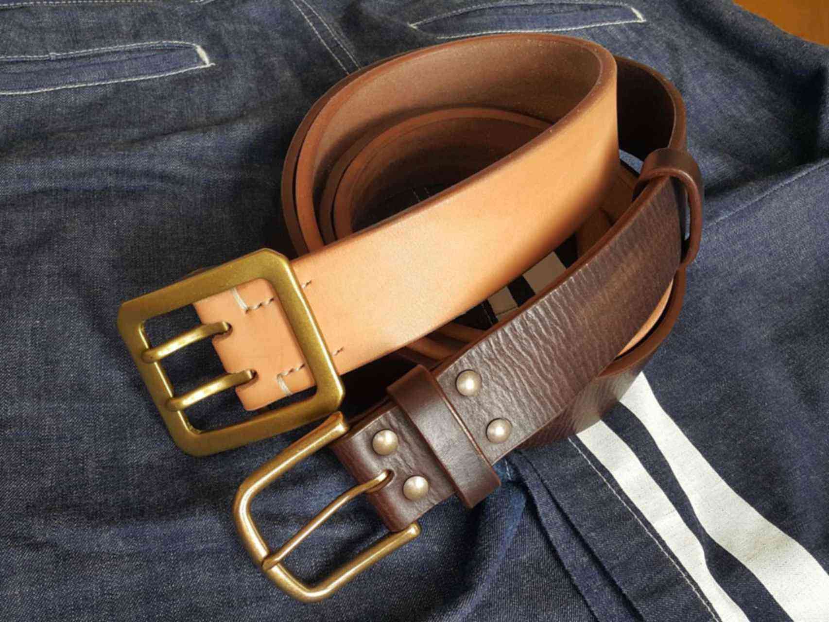 Ремень Leather Belt JK 2000