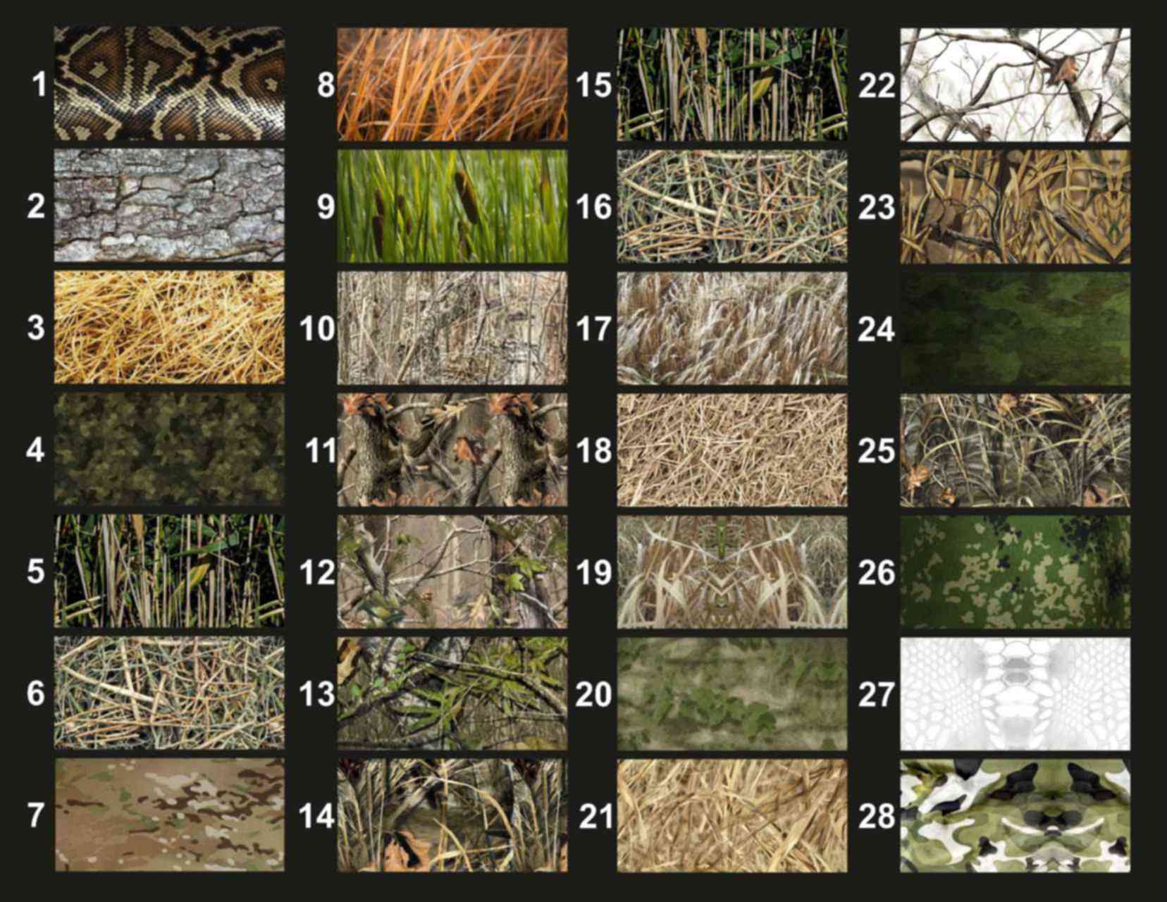 Forest camouflage net rust фото 58
