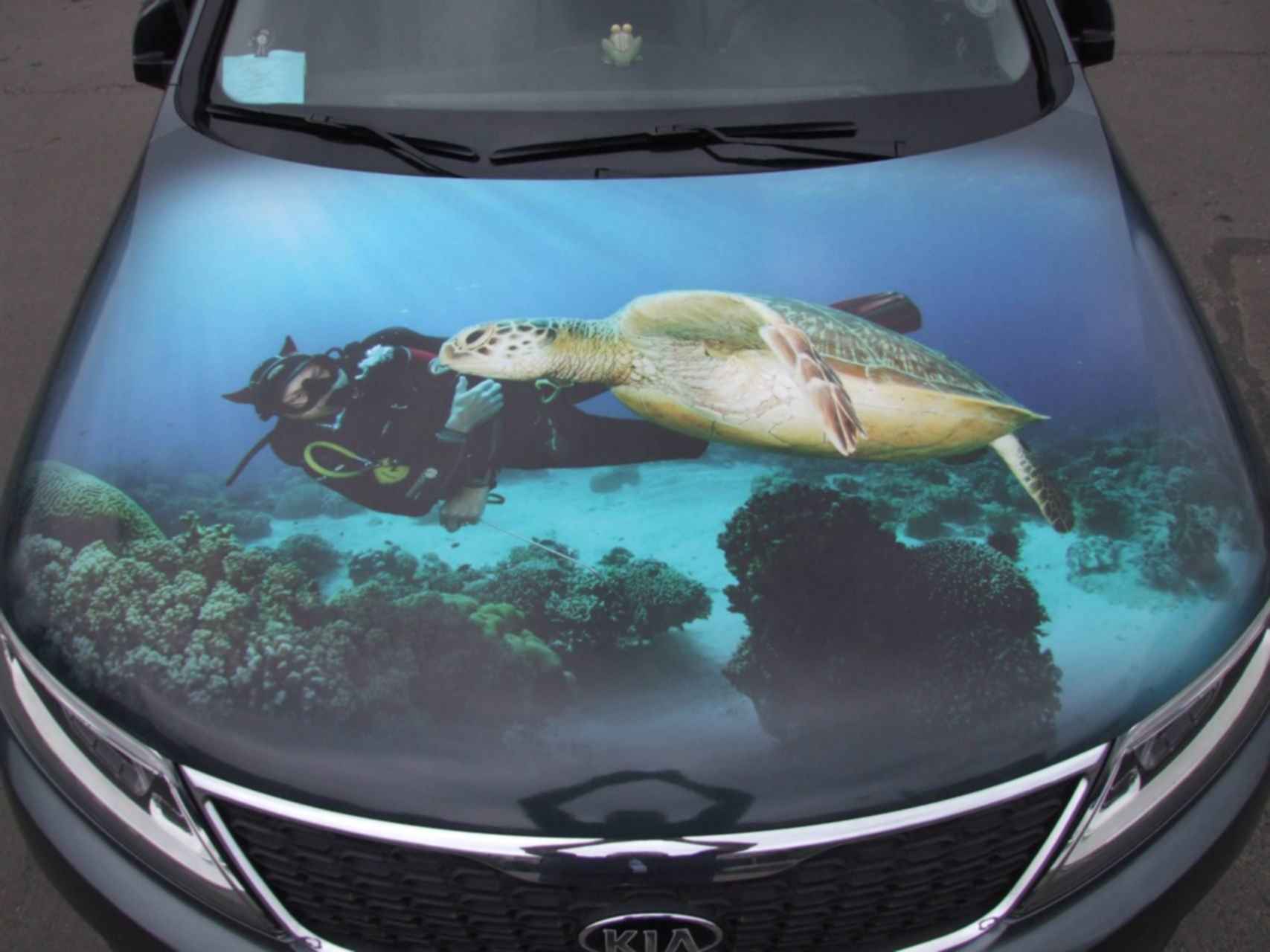 винилография. аэрография коричневый. аэрография на тему сафари. аэрография. аэрография на охотничьих машинах.