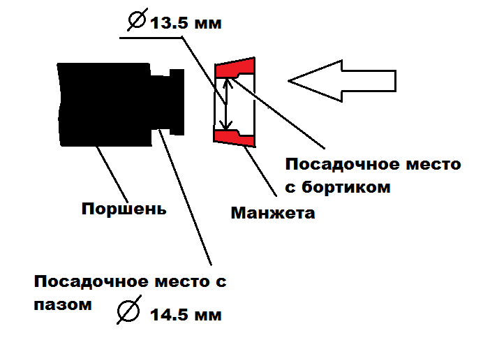 Поршень хатсан 125 чертеж