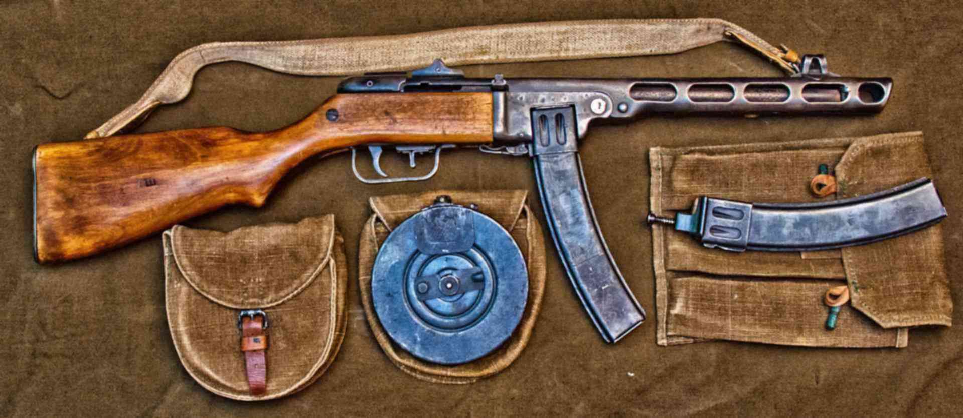Оружие ссср после второй мировой. ППШ-41. ППШ 41 1941.