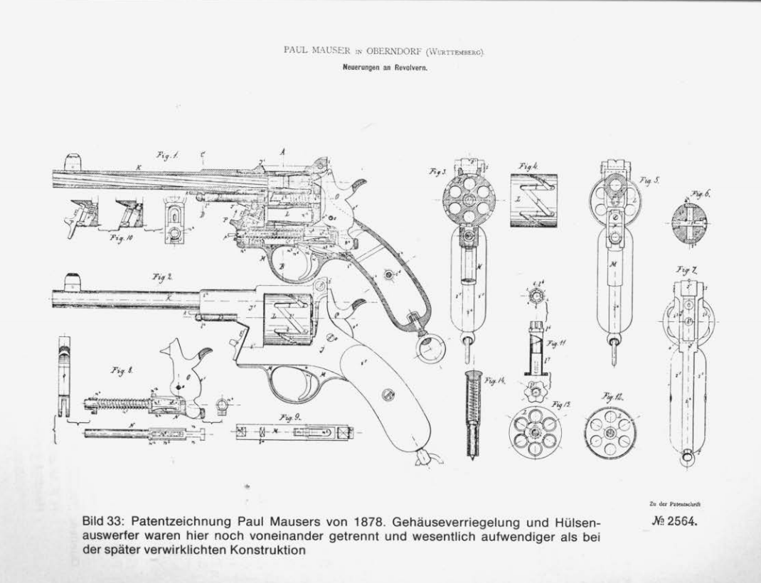 Устройство револьвера наган схема