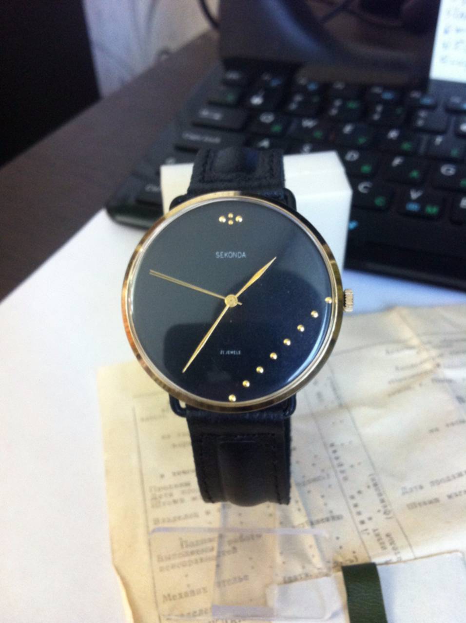 Часы Заря seconda 21 Jewels
