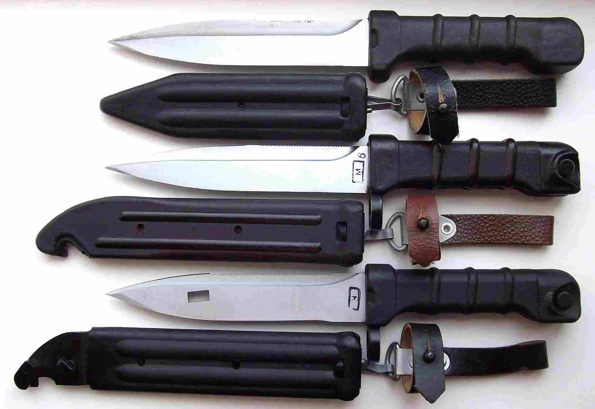 Штык-нож АК-74 на АК