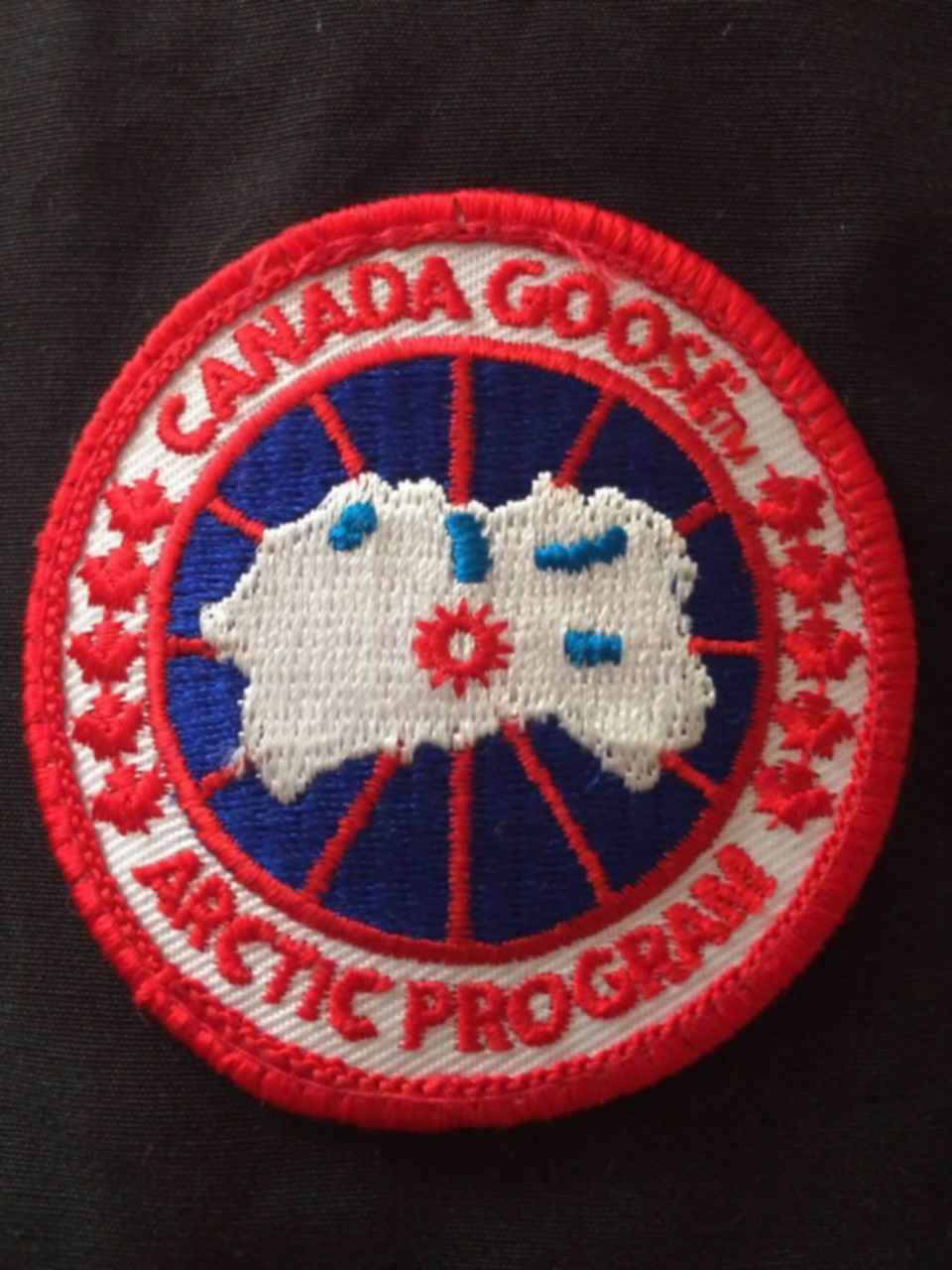 Патч нашивка Canada Goose Старая